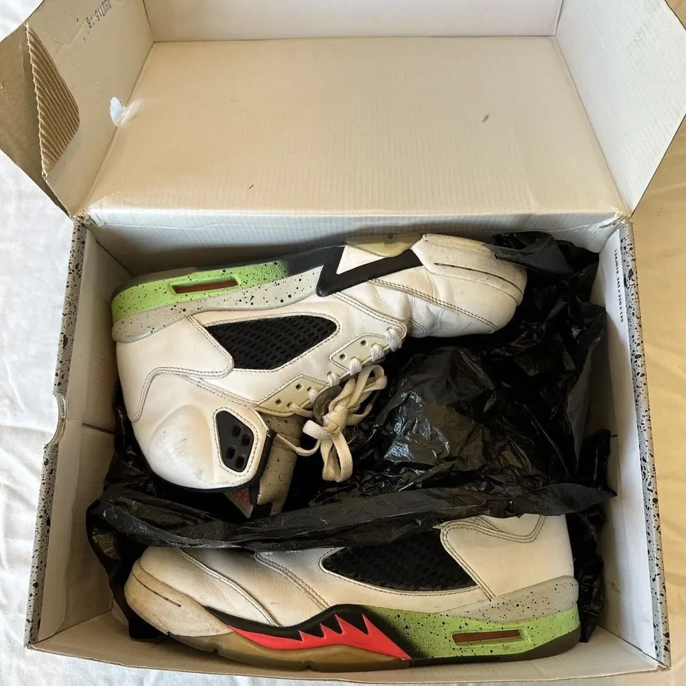 Nike‎ Air Jordan 5 Retro Pro Stars Men's 9 2015 Basketball Sneakers 136027-115